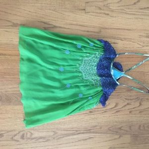 COPY - Free people racer back beaded tank